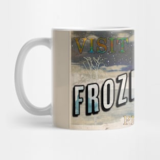 Frozen Run Postcard Mug